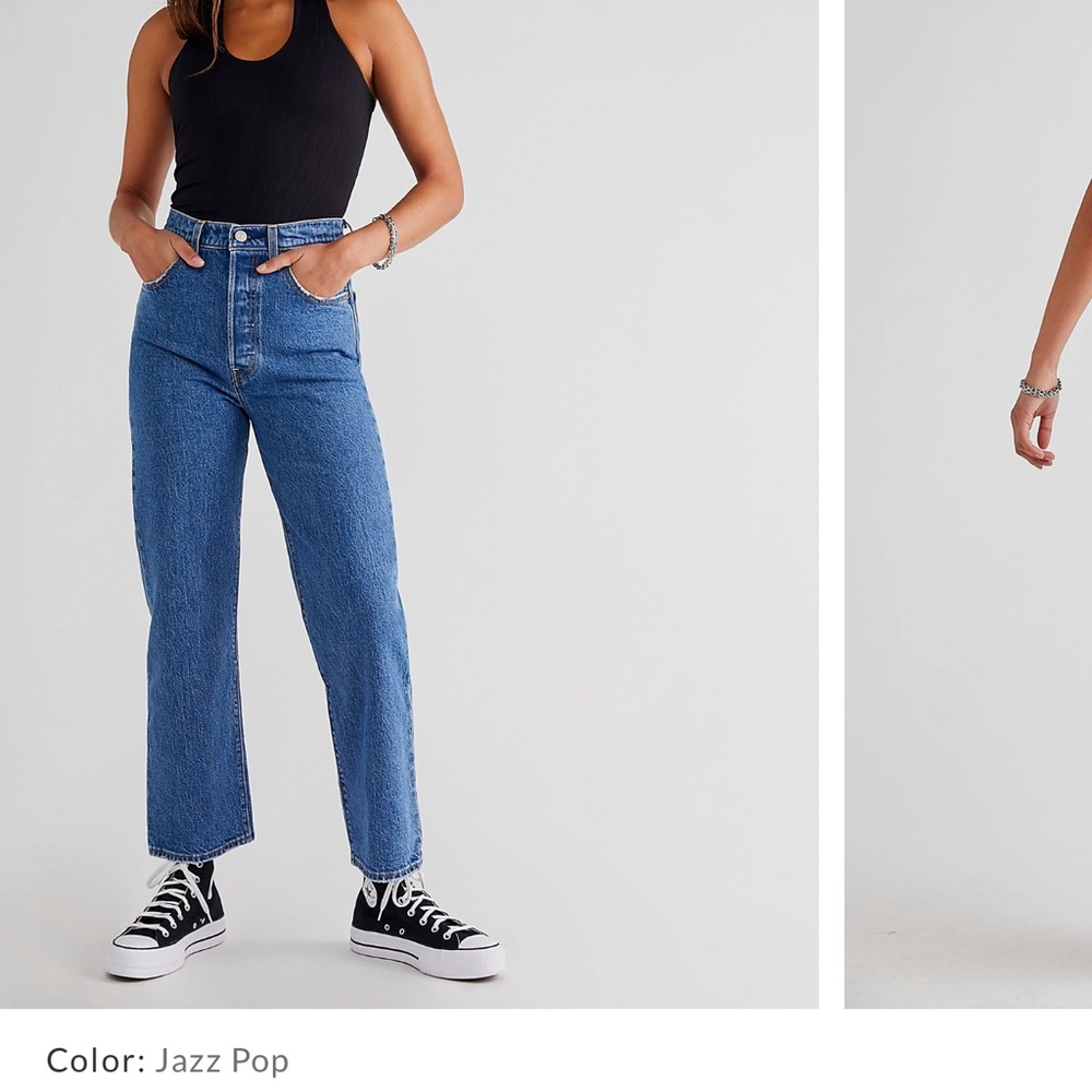 Levi Ribcage jeans